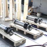 Pilot scale zero leakage magnetic coupling agitator