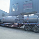 Composite steel cladding reactor