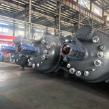 Composite steel cladding reactor