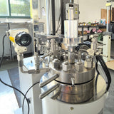 Floor stand stirred pressure reactor wtih cover lid lift