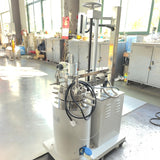 Floor stand stirred pressure reactor wtih cover lid lift