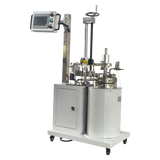 Floor stand stirred pressure reactor wtih cover lid lift