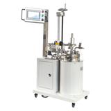 Floor stand stirred pressure reactor wtih cover lid lift