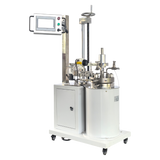 Floor stand stirred pressure reactor wtih cover lid lift