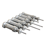 Pilot scale zero leakage magnetic coupling agitator