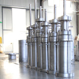 Pilot scale zero leakage magnetic coupling agitator