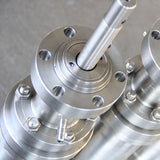 Pilot scale zero leakage magnetic coupling agitator