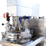 Two layer stainless steel mixing tank
