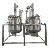 Two layer stainless steel mixing tank